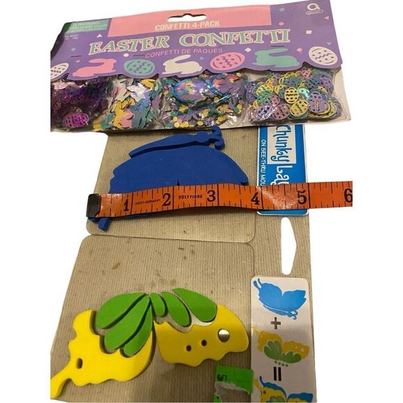 Lot Of Green Party Favors Faux Roses Confetti Decorations Decor - Picture 8 of 9